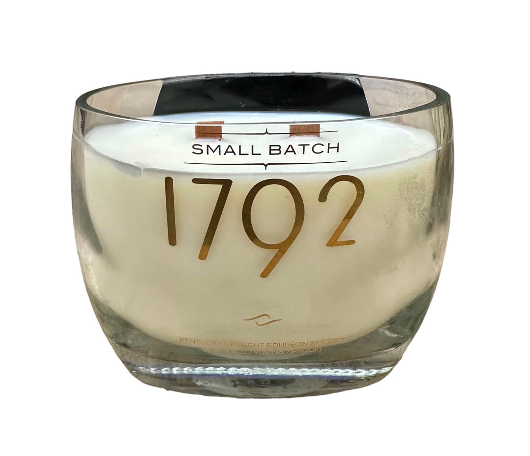 Upcycled Bottle Candle: 1792