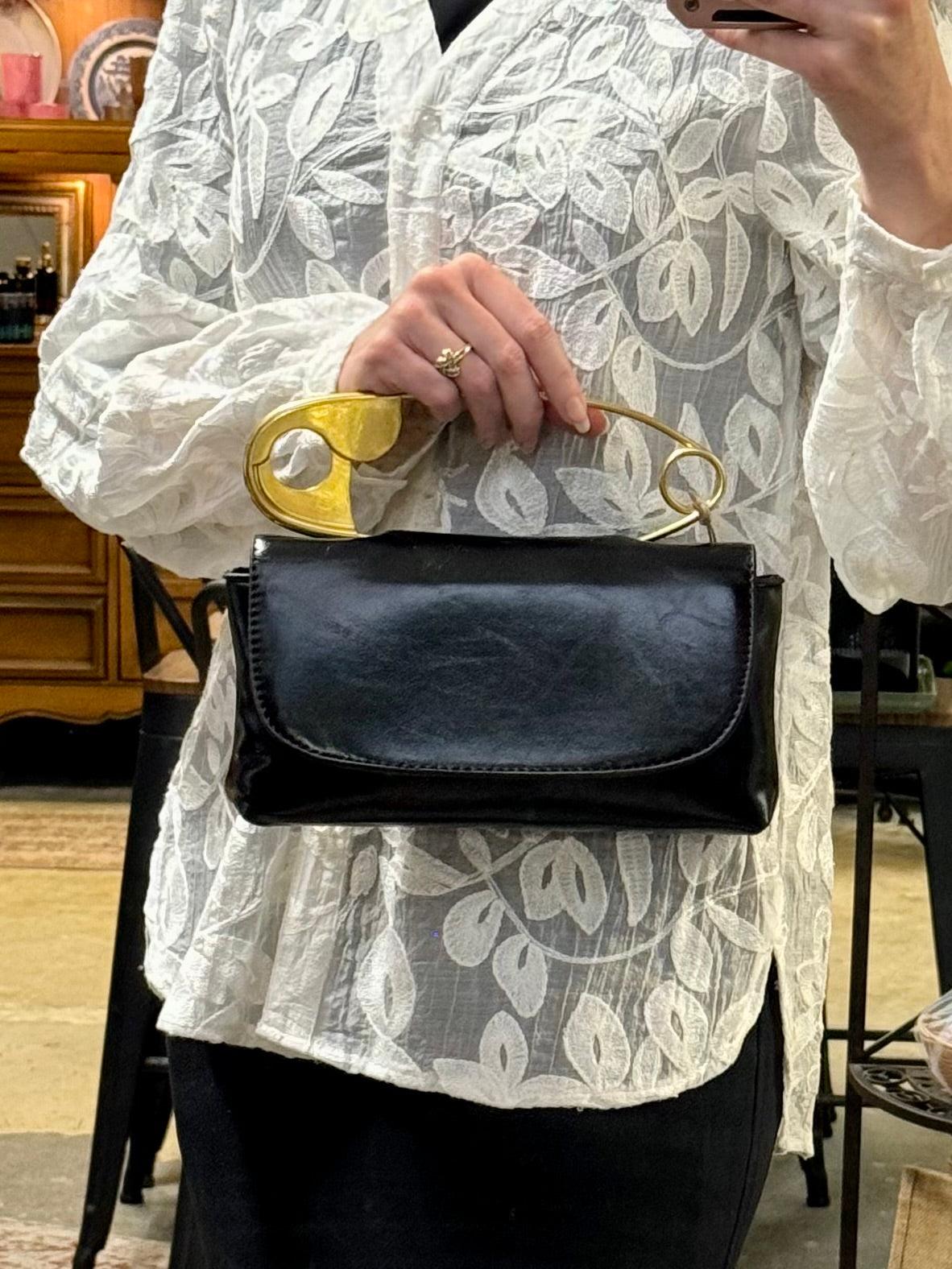 Safety Pin Purse