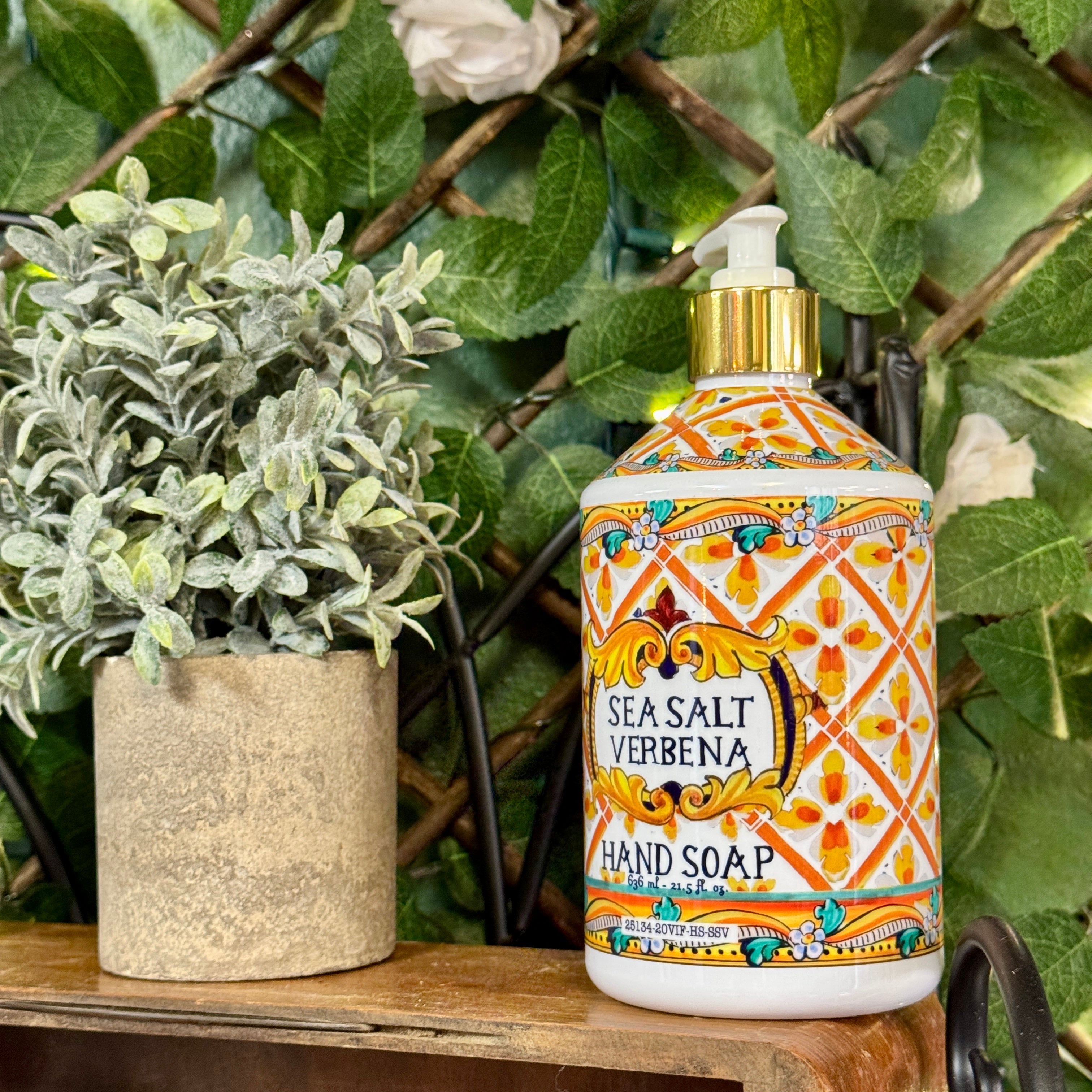 Perugia Italian Deruta Hand Soap – Upper Room Candle Company