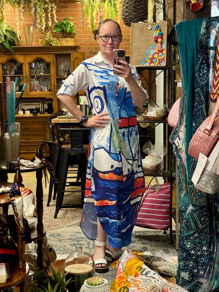 Riviera Coast Dress