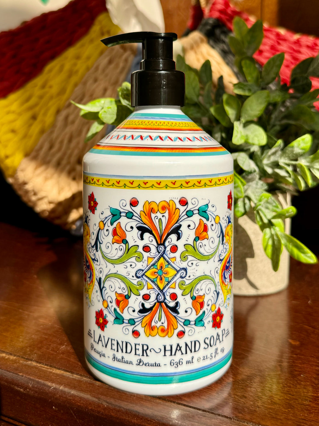 Perugia Italian Deruta Hand Soap