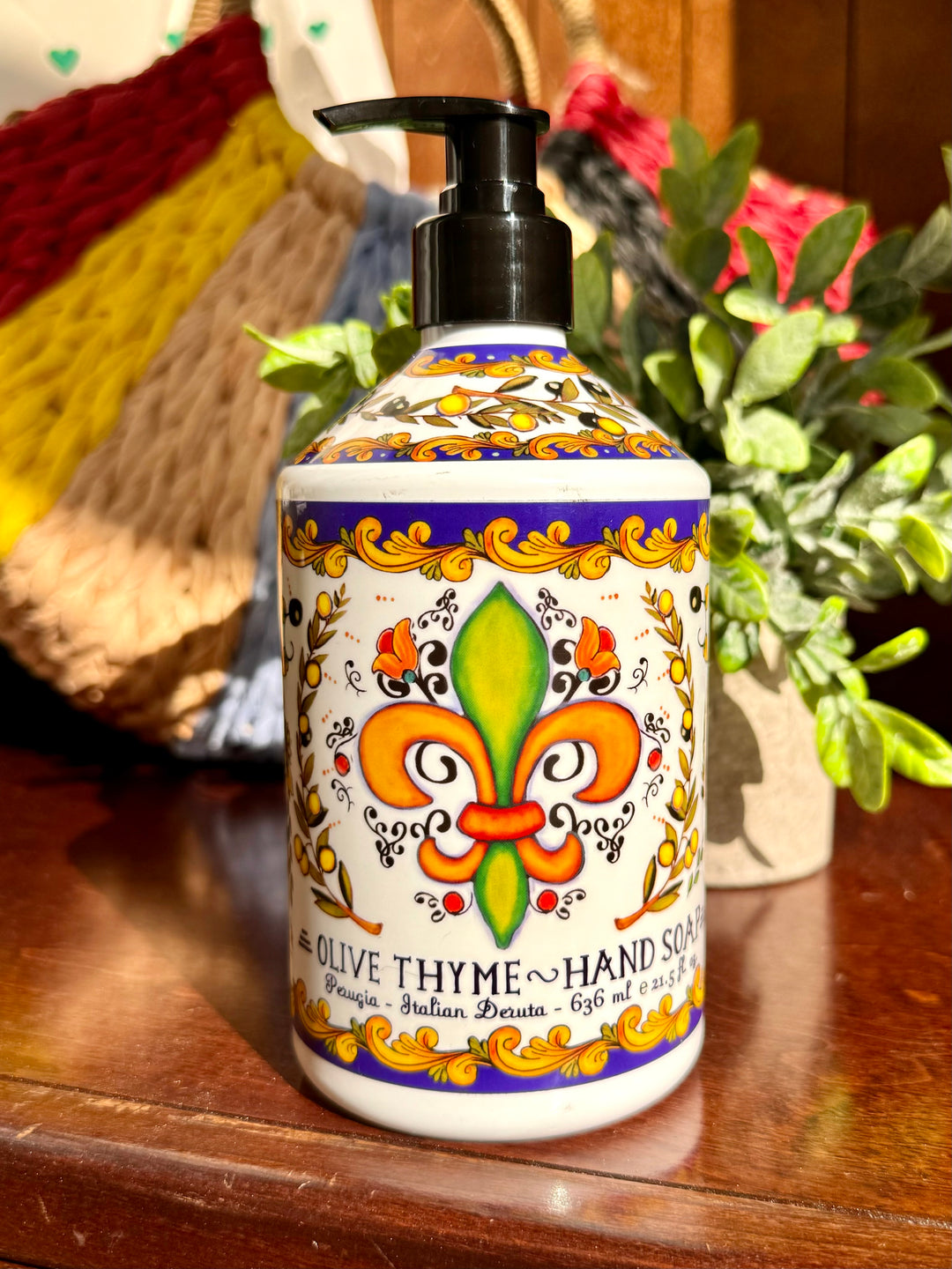 Perugia Italian Deruta Hand Soap