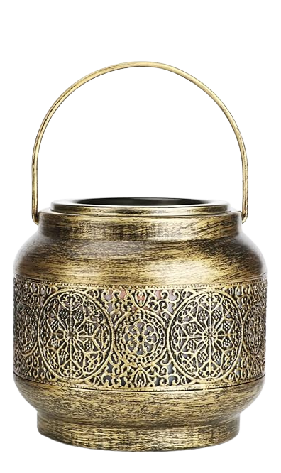 Electric Bronze Lantern Wax Melter Warmer