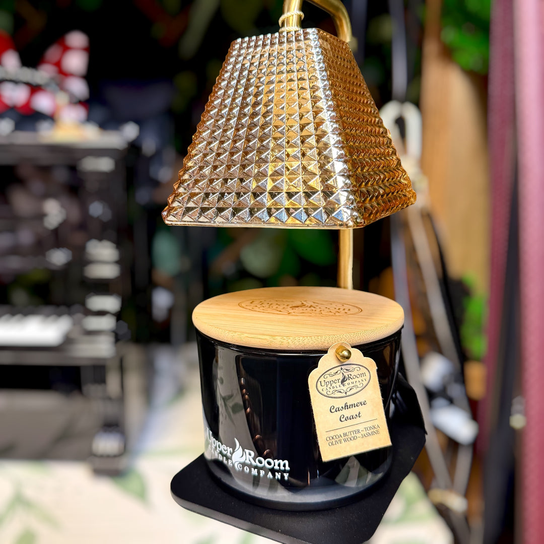 Embossed Glass Candle Warmer Lamp (2 Styles)