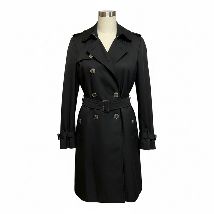 Authentic Michael Kors Black Trench Coat