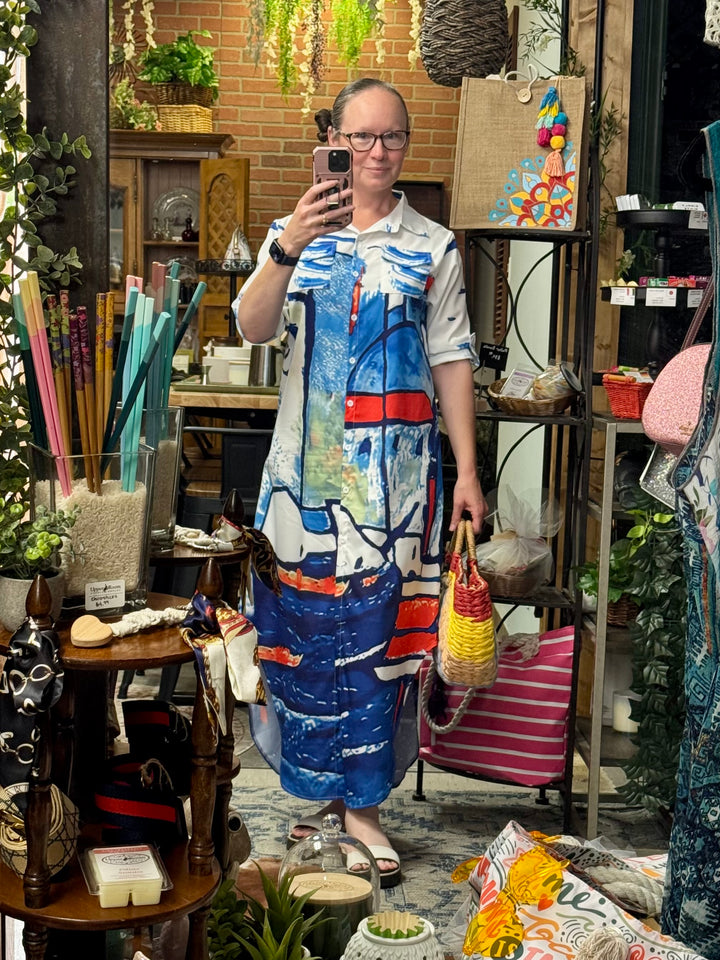 Riviera Coast Dress