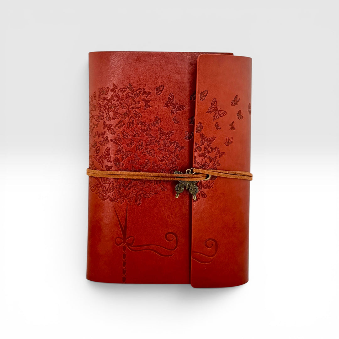 Refillable Vintage Style Embossed Journals