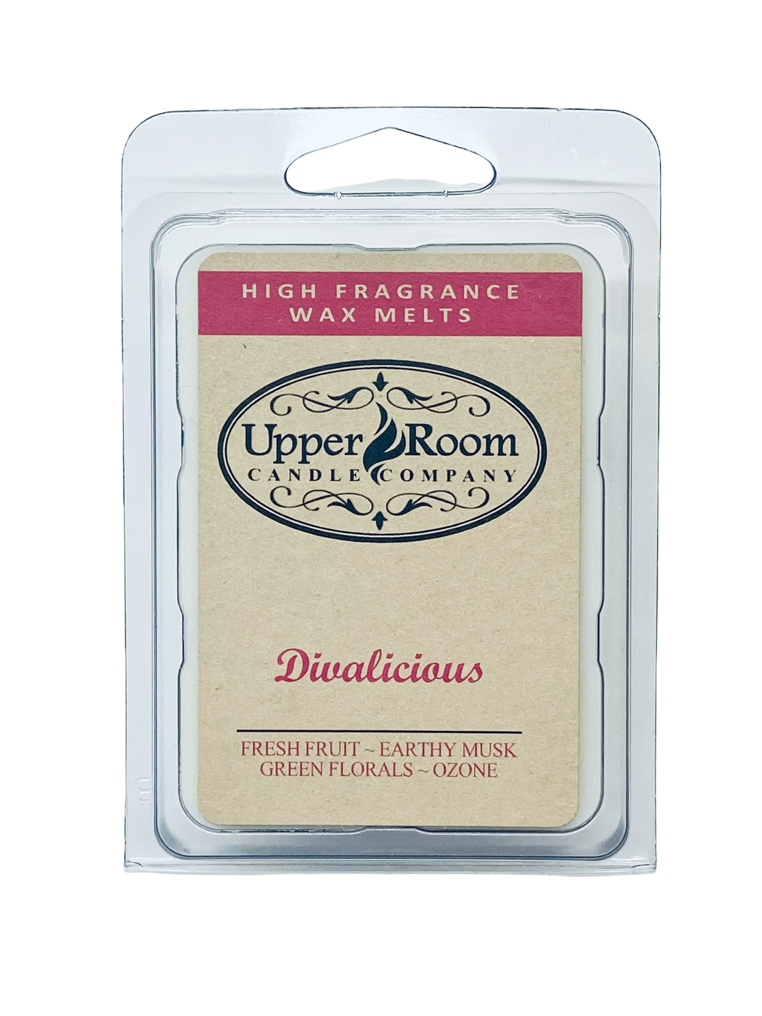 Divalicious wax melts upper room candle company