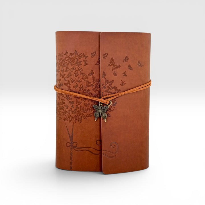 Refillable Vintage Style Embossed Journals