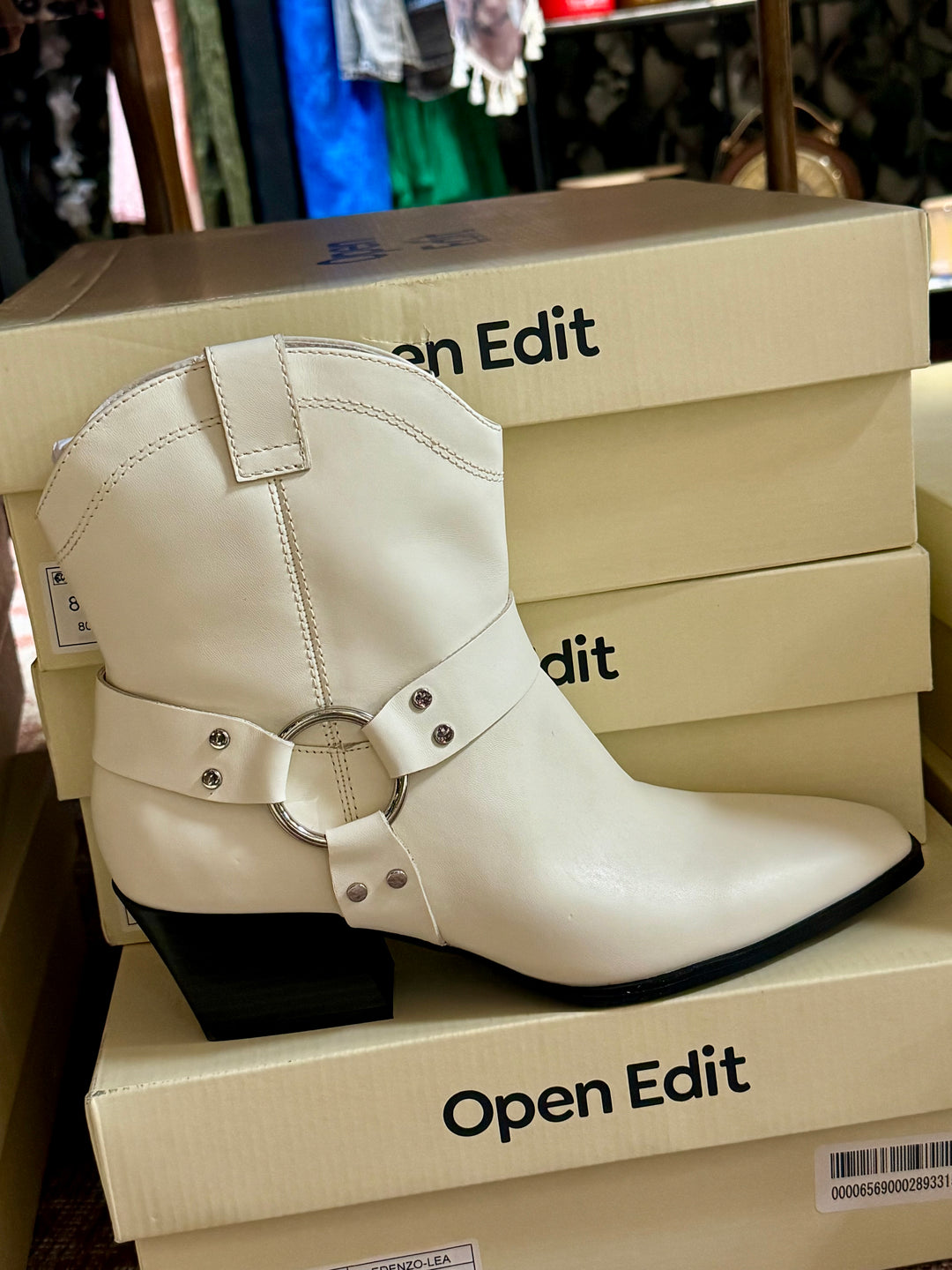 Enzo Western Flair Boots by Open Edit
