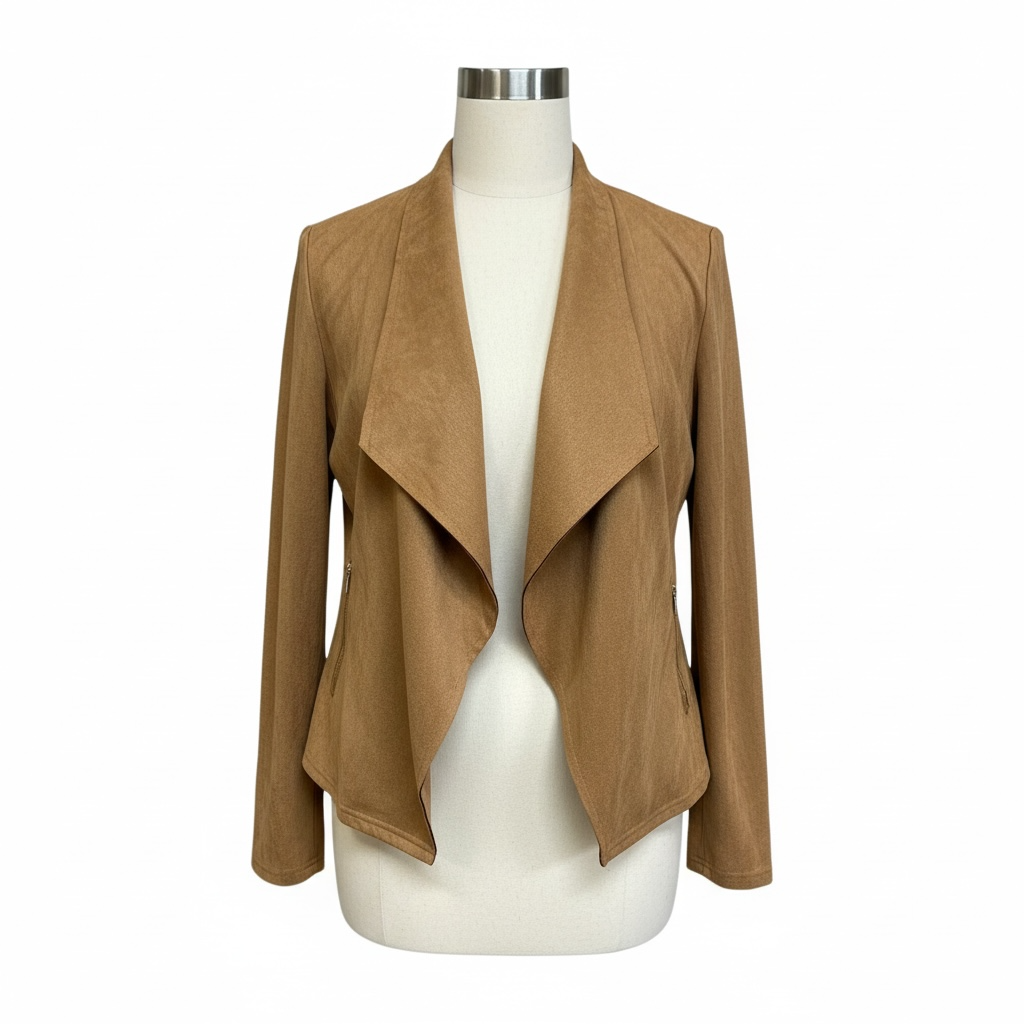 Assorted Suede Drape Jacket