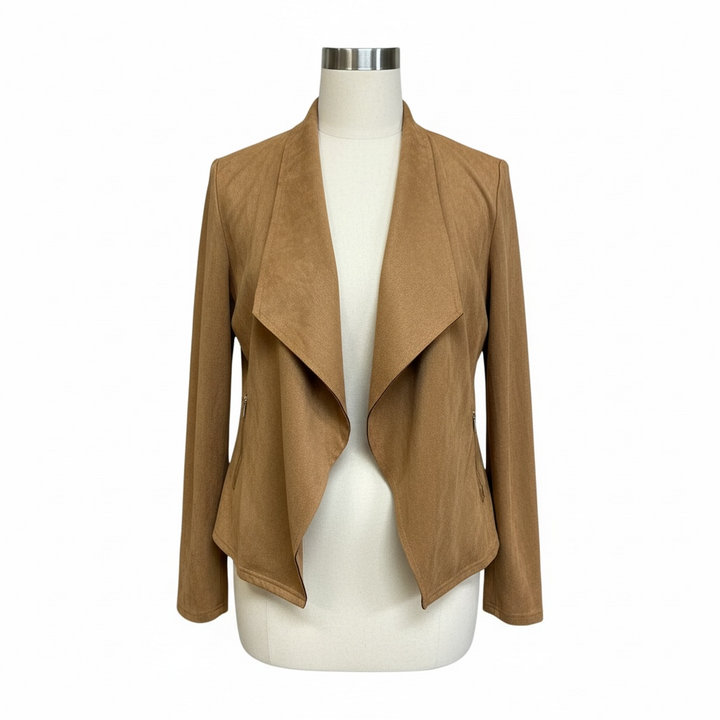 Assorted Suede Drape Jacket