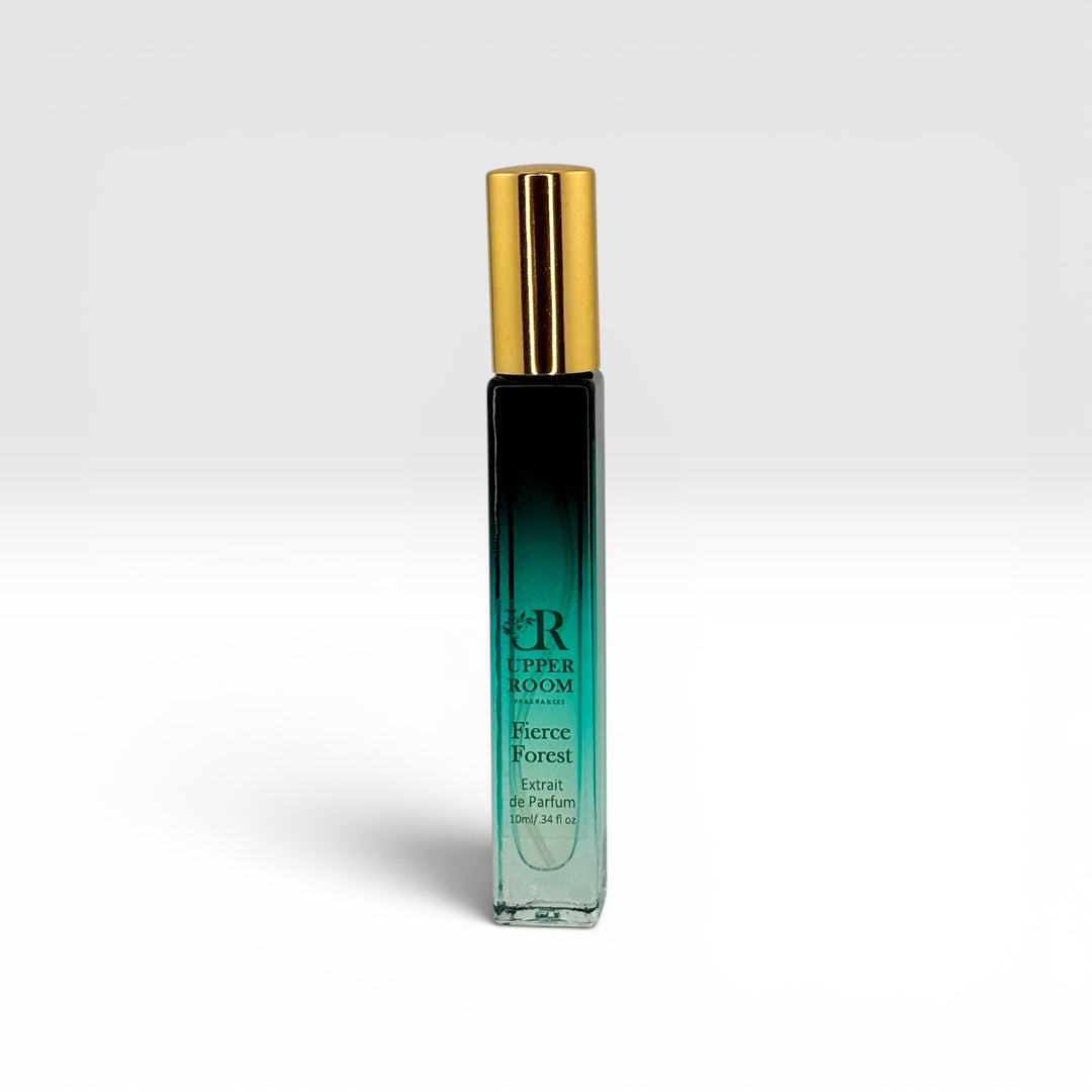 Fierce Forrest Extrait de parfum cologne for men bottle 10ml or .34 fl oz