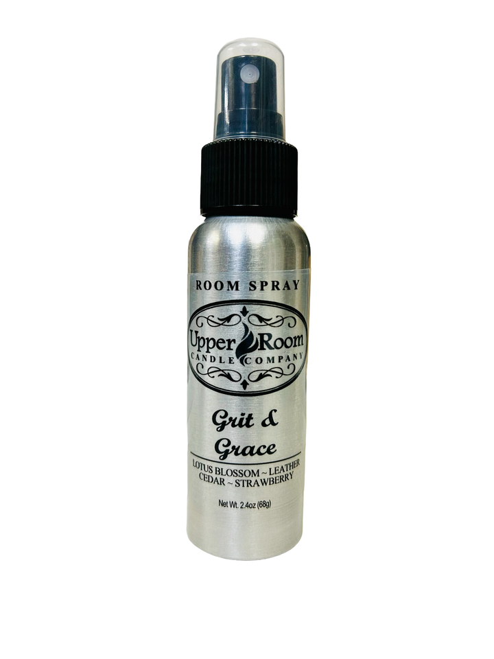 Grit & Grace room spray upper room candle company