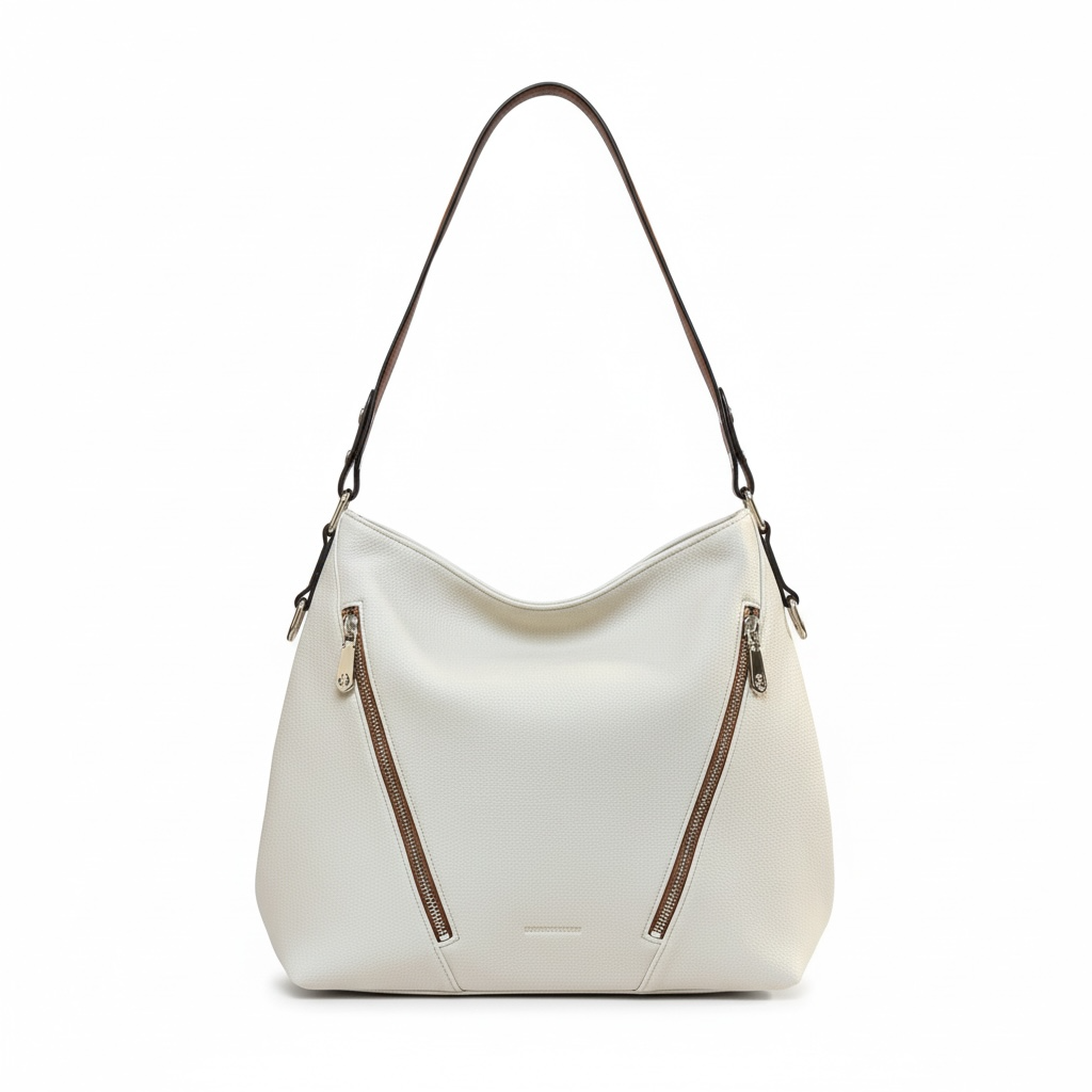 Faux Leather Shoulder Bag