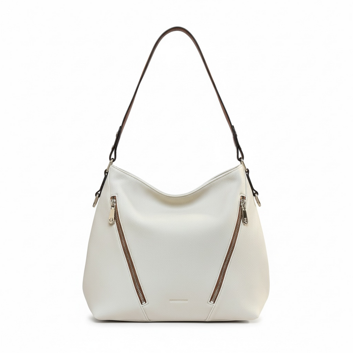 Faux Leather Shoulder Bag