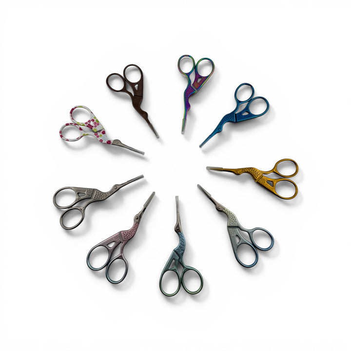 Assorted Bird Candle Wick Scissors