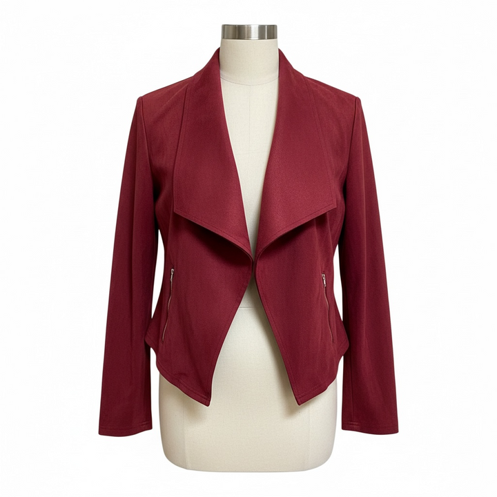Assorted Suede Drape Jacket