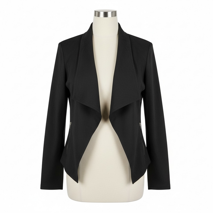 Assorted Suede Drape Jacket