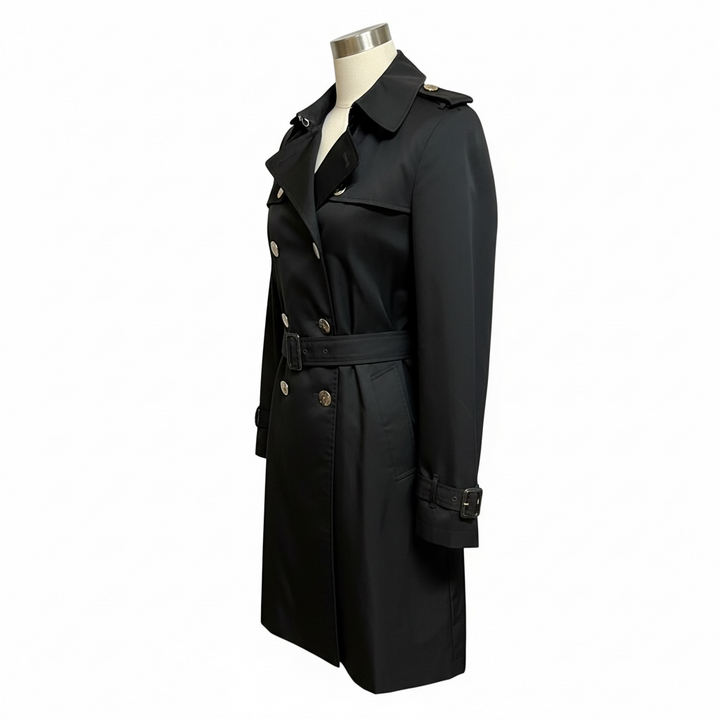 Authentic Michael Kors Black Trench Coat