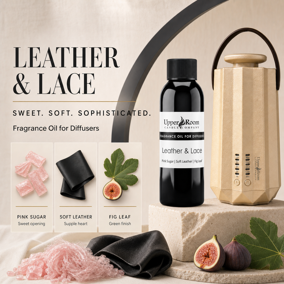 Leather + Lace Scent Diffuser Oil