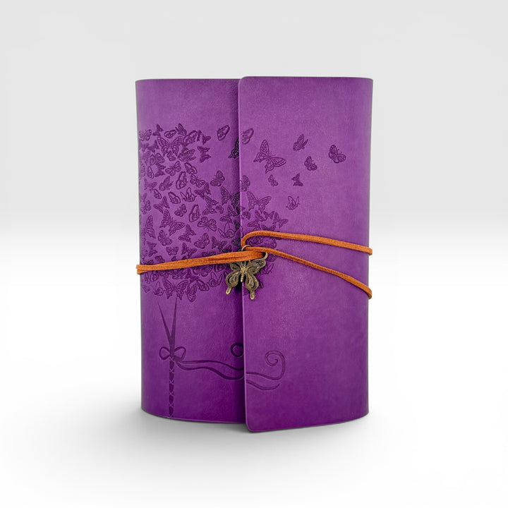 Refillable Vintage Style Embossed Journals