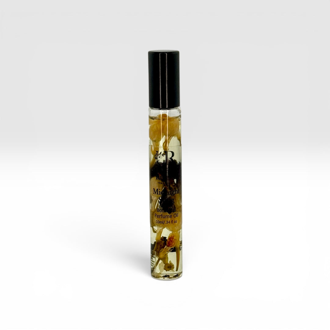 Midnight song botanical oil perfume bottle 10ml or .34 fl oz upper room candle company fragrance