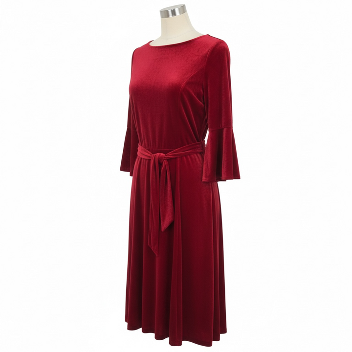Luxe Velvet Midi Dress