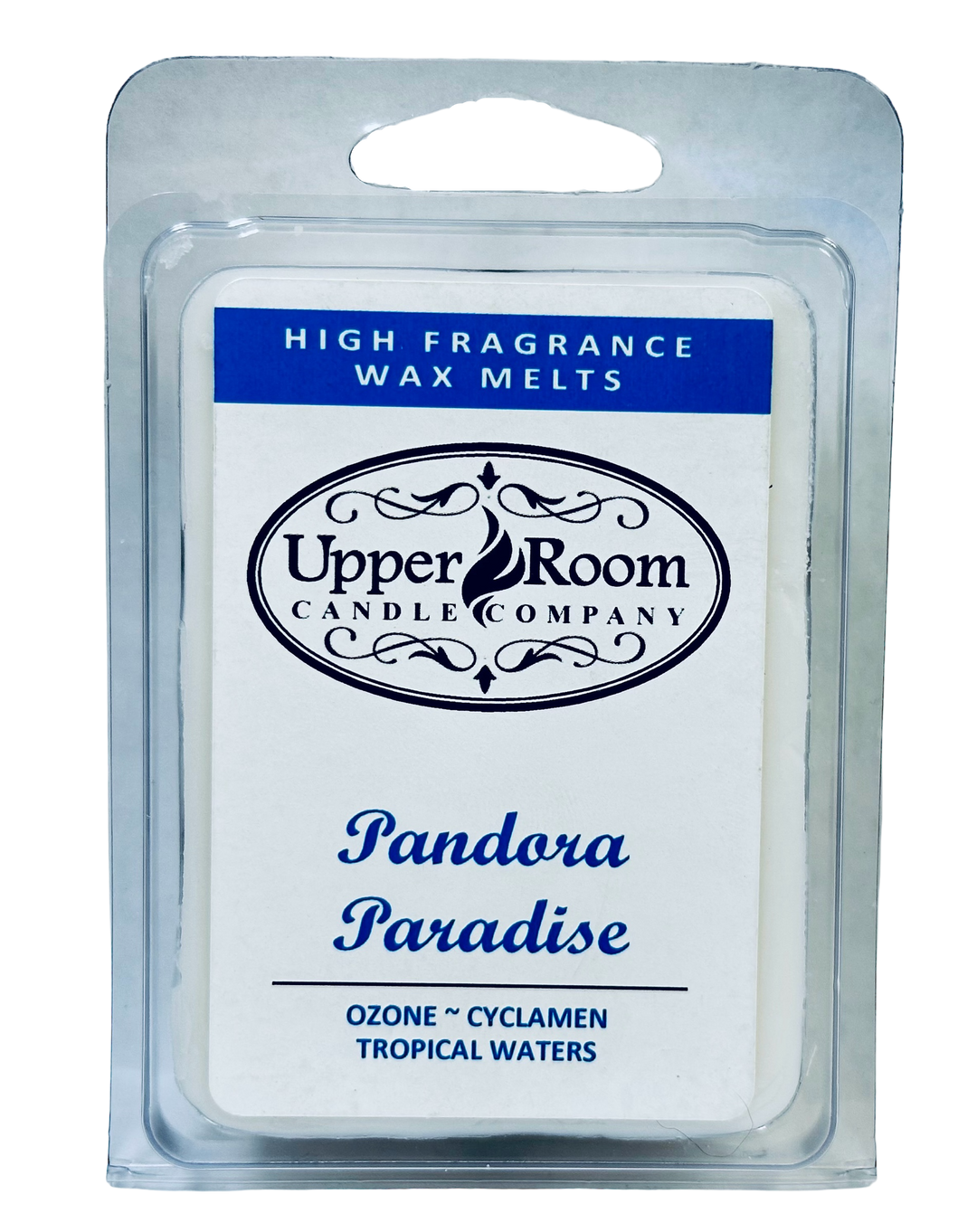 Pandora Paradise wax melts from upper room candle company