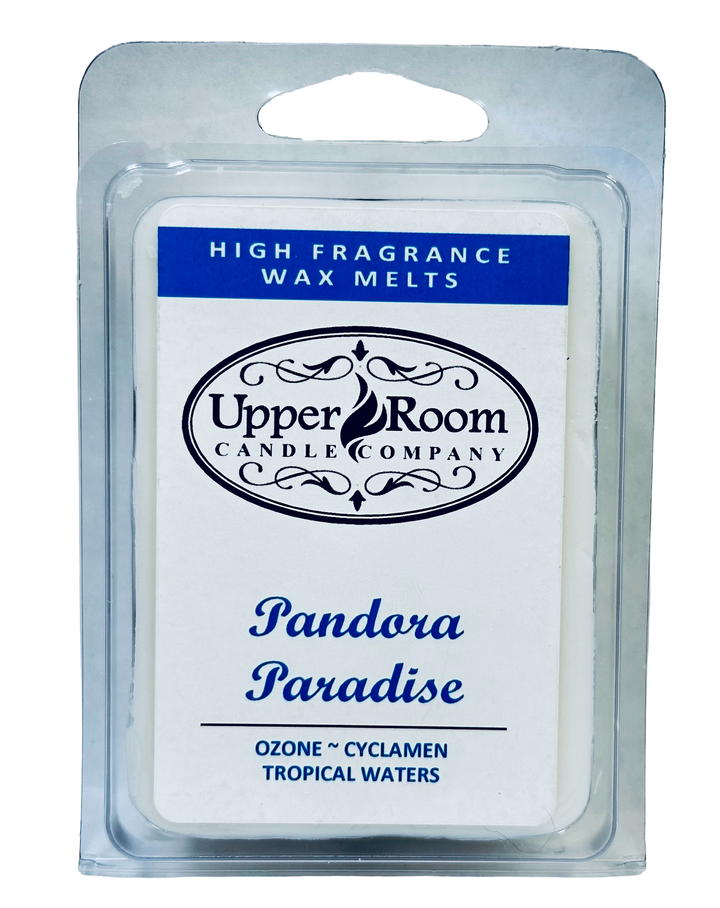 Pandora Paradise wax melts from upper room candle company