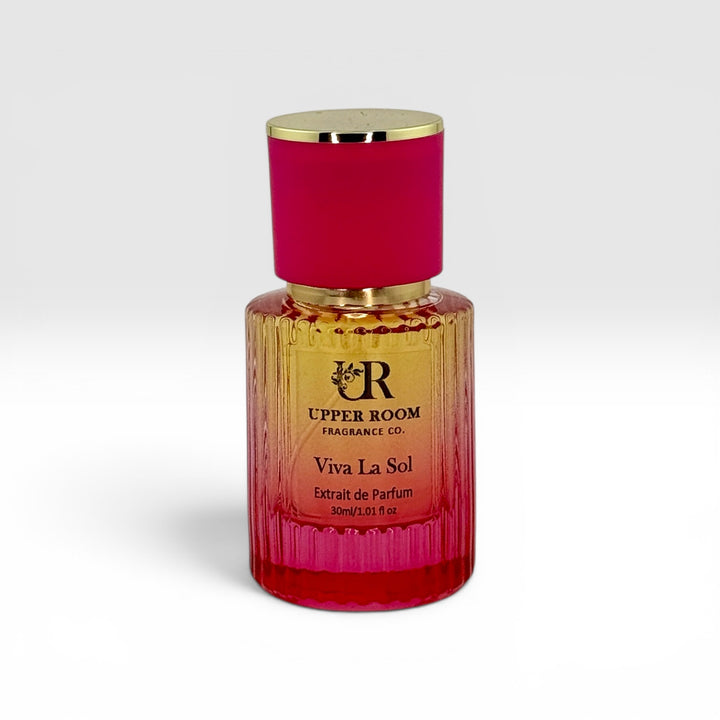 Viva La Sol Perfume Extrait de Parfum 30ml 1 fl oz in a red perfume bottle fragrance