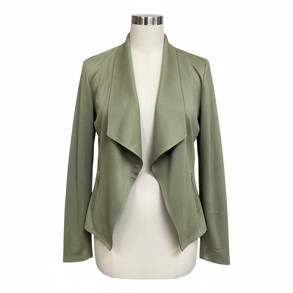 Assorted Suede Drape Jacket