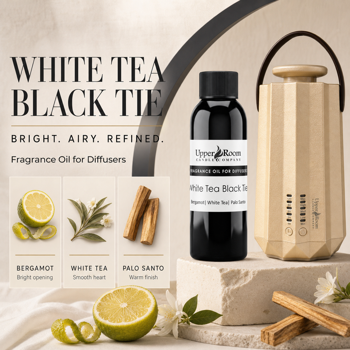 White Tea Black Tie Scent Diffuser Oil