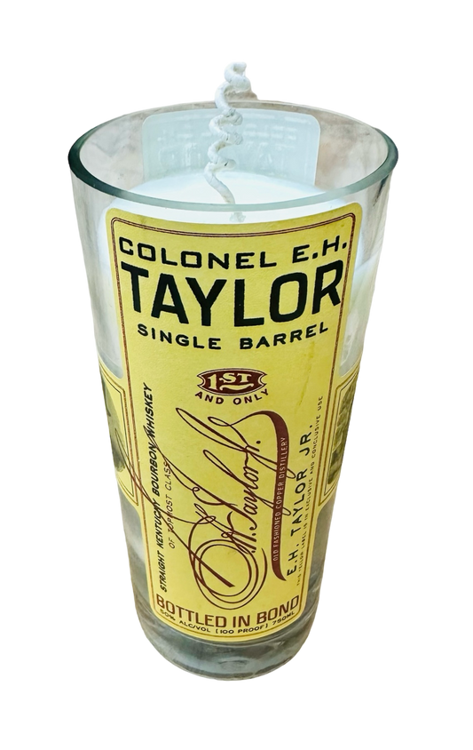 Upcycled Bottle Candle: Taylor