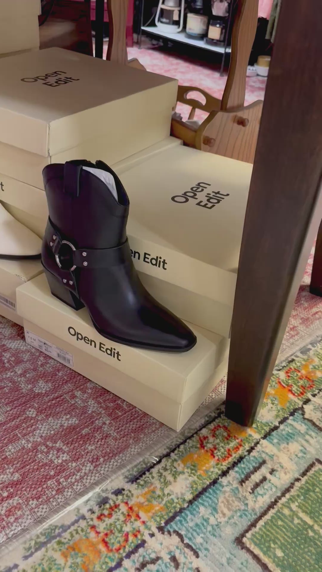 Enzo Western Flair Boots by Open Edit